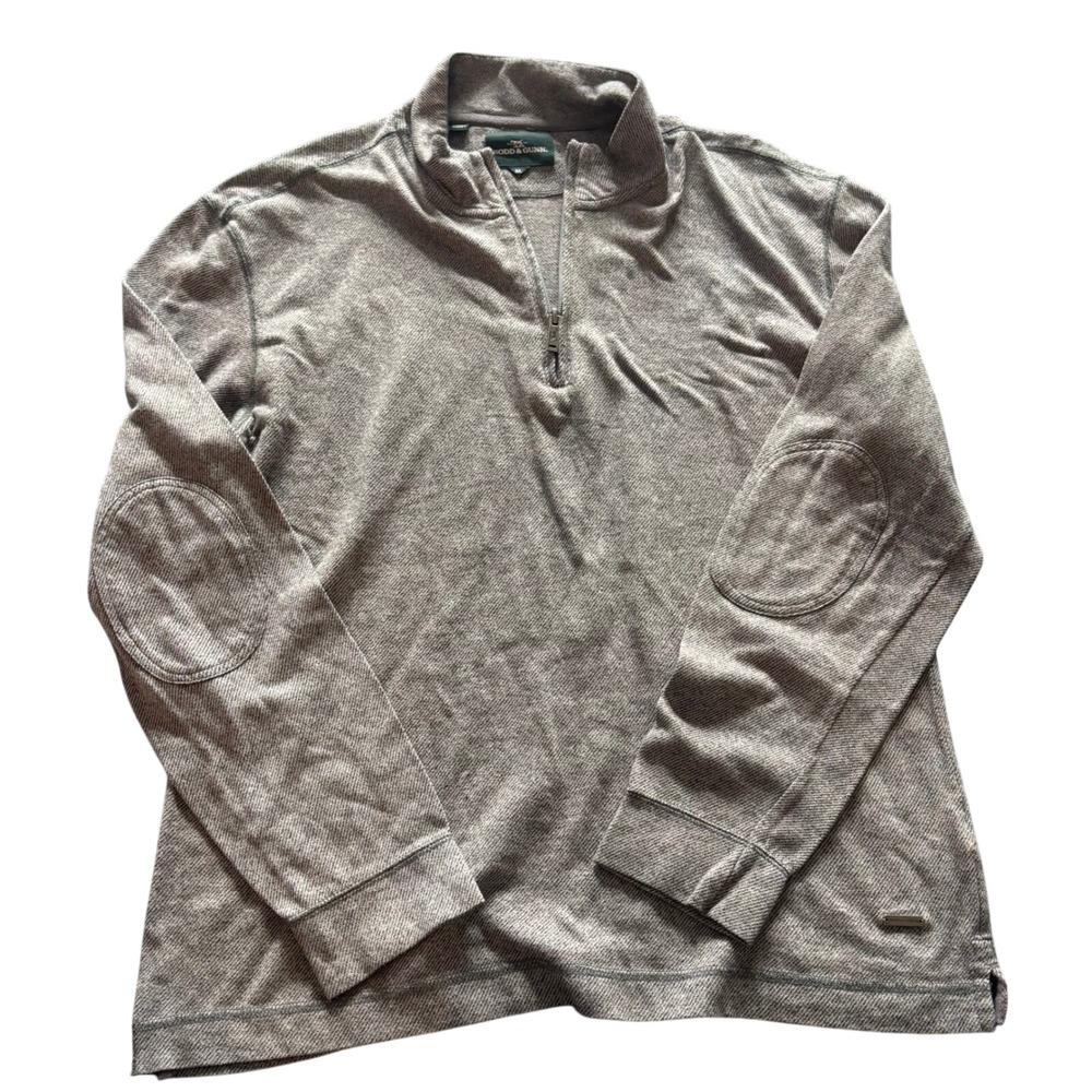 Rodd & Gunn Mens XL Quarter Zip Pullover preppy grandpacore sweater